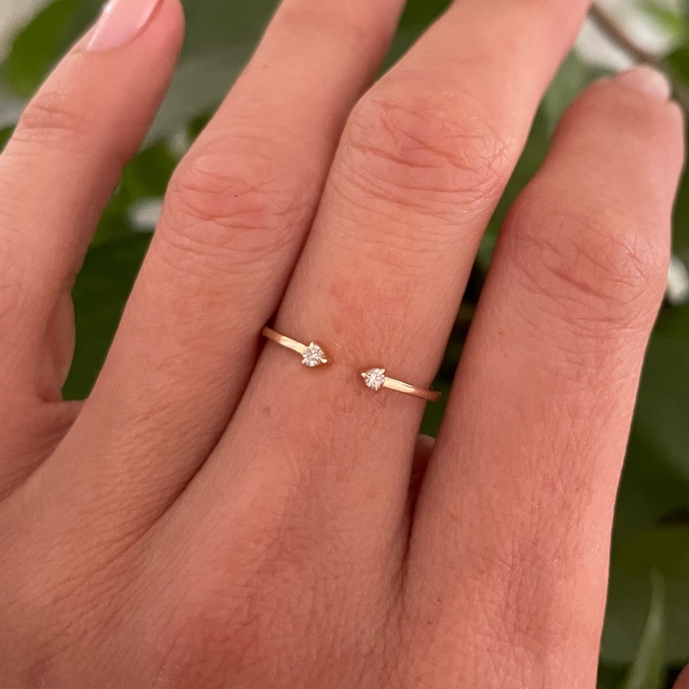 Catbird Gold Diamond Ring